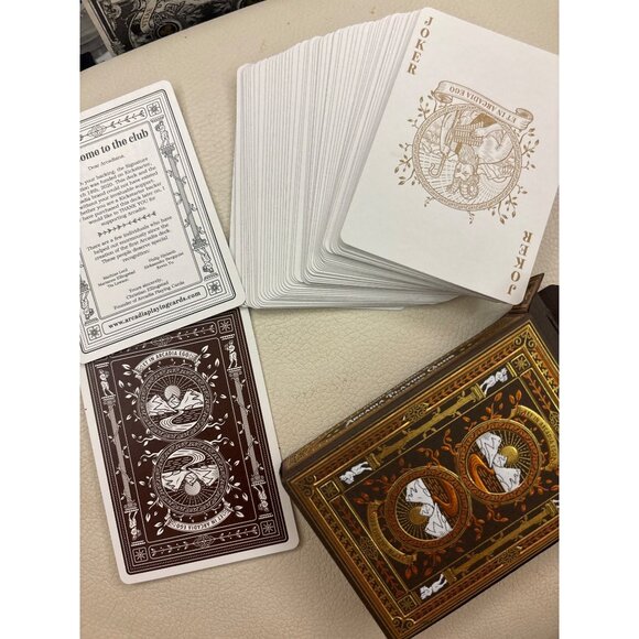 Arcadia Playing Cards – Signature Edition – Poker Size – Luxury Foil Tuck – Open - Picture 7 of 10
